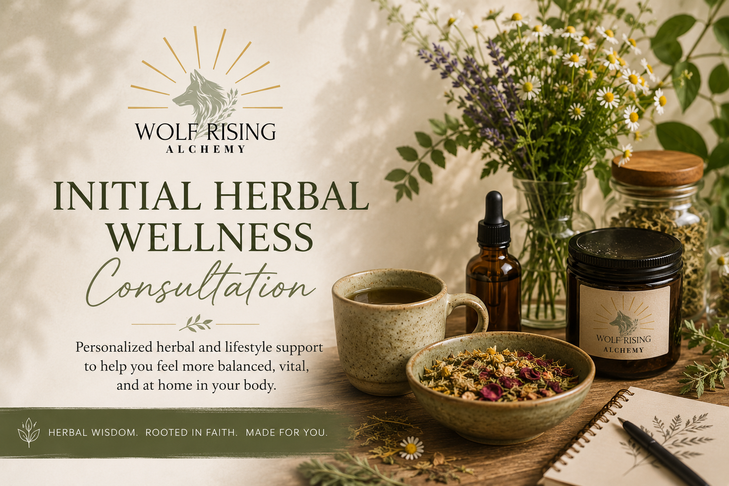 Herbal Wellness Consultation (60 minutes)