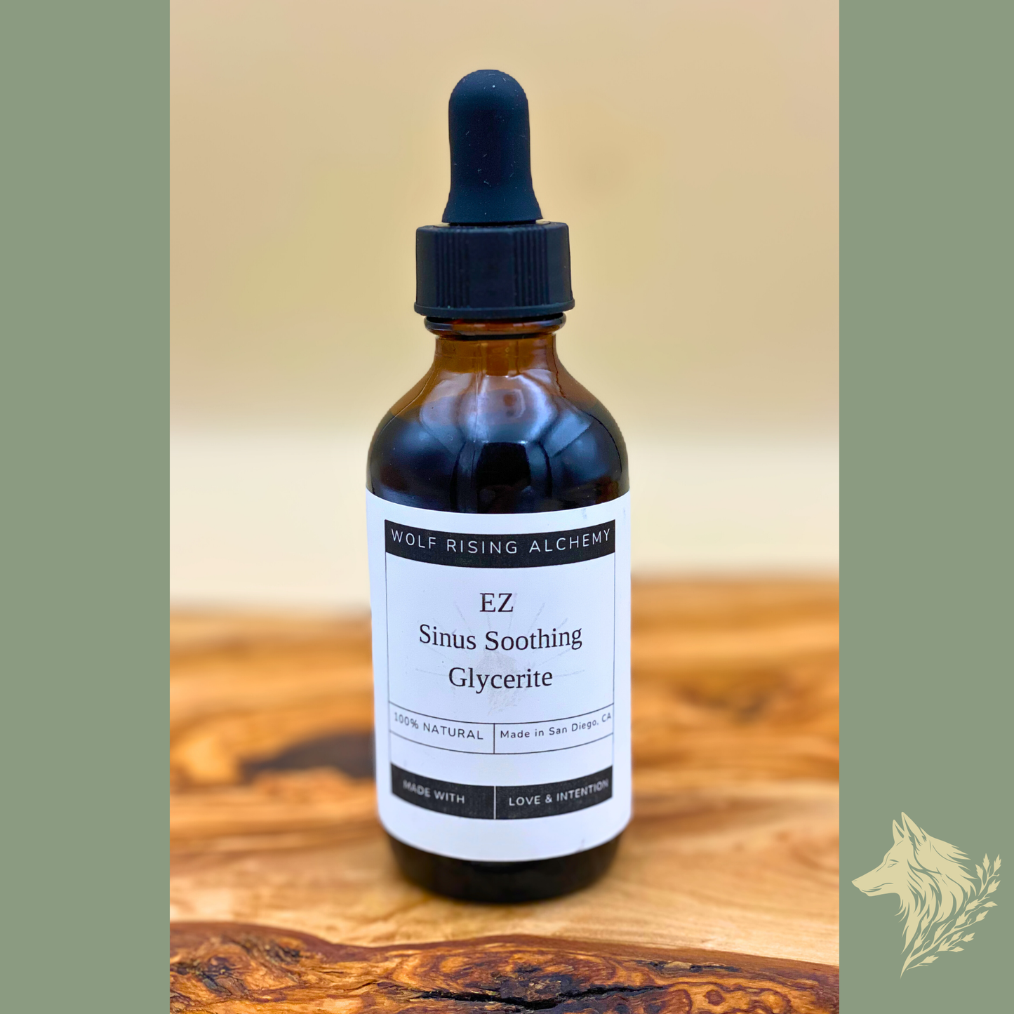 EZ Sinus Soothing Glycerite - Alcohol Free Extract